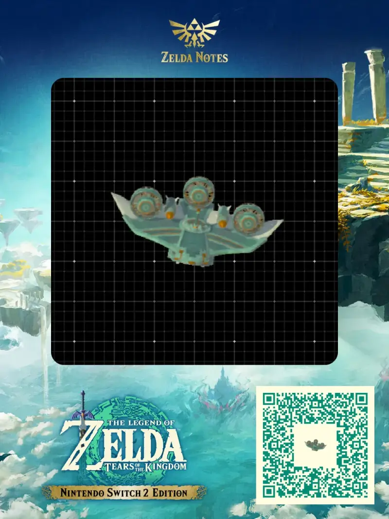 Plane - Zelda TOTK AutoBuild QR Code