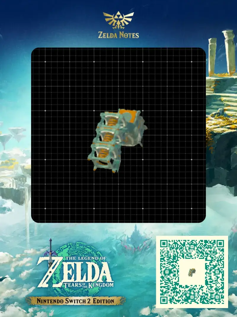 Portable tower - Zelda TOTK AutoBuild QR Code