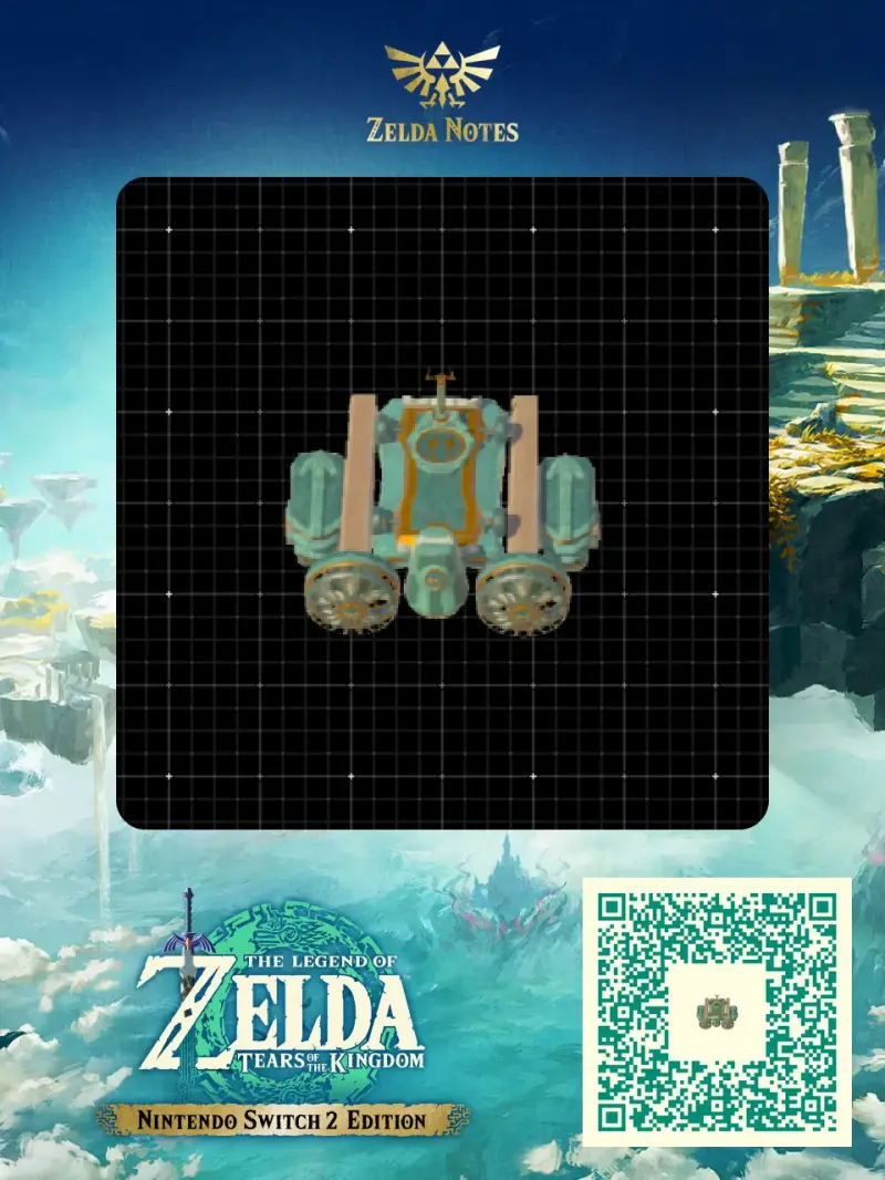 Amphibious Atv - Zelda TOTK AutoBuild QR Code