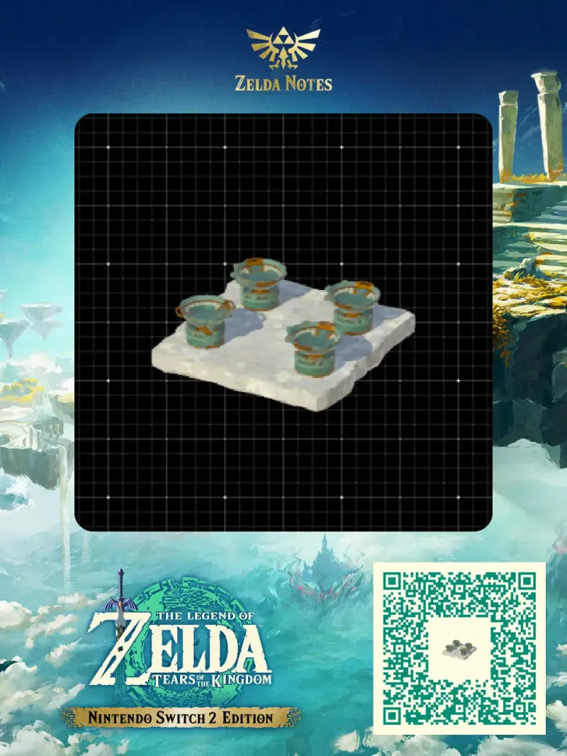 Cooking pot - Zelda TOTK AutoBuild QR Code