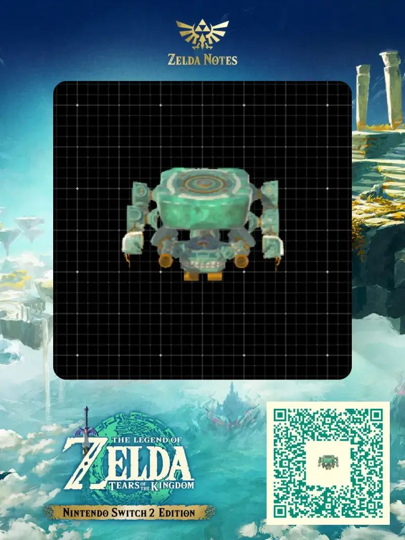 Air and land drone. - Zelda TOTK AutoBuild QR Code