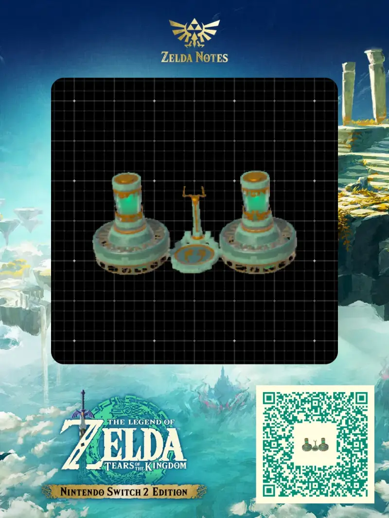 Flying bike - Zelda TOTK AutoBuild QR Code