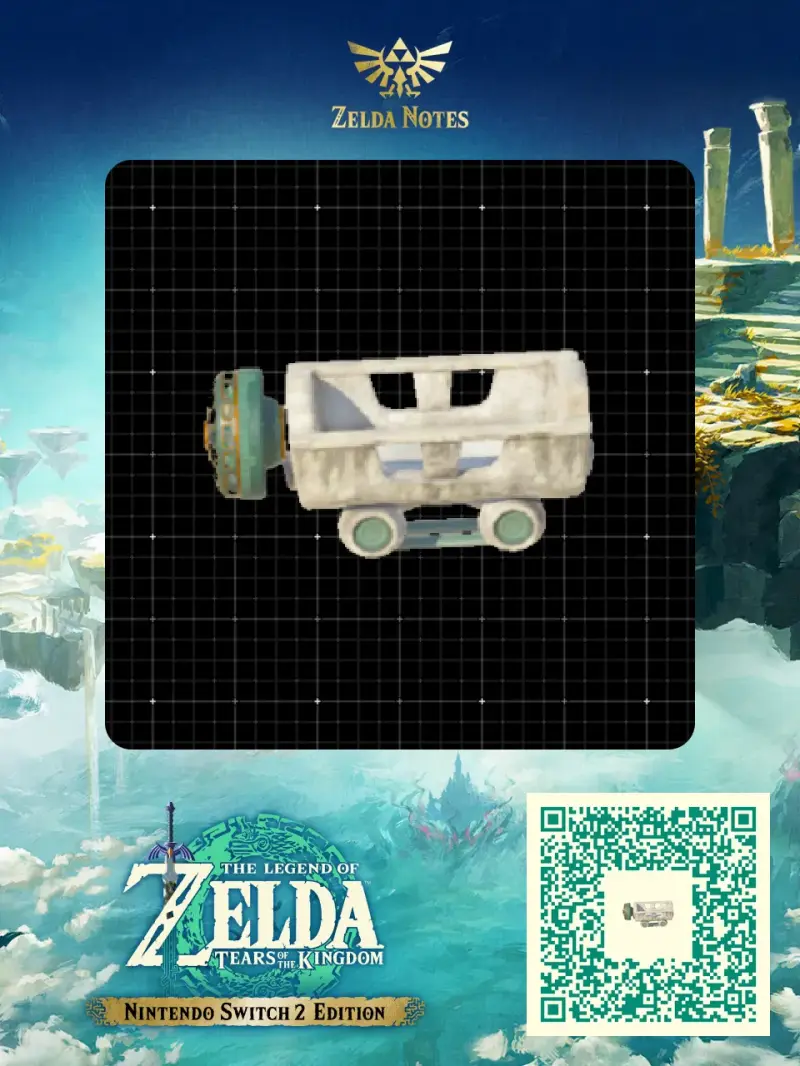 Early cart - Zelda TOTK AutoBuild QR Code