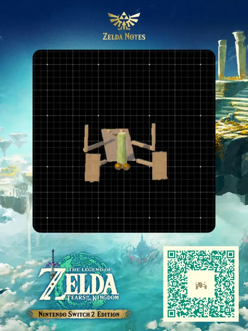 Divine Beast DICKINSON - Zelda TOTK AutoBuild QR Code