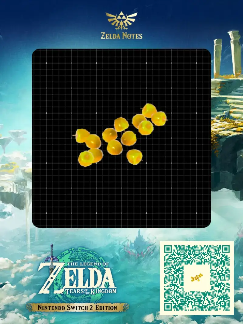 Only golden apple - Zelda TOTK AutoBuild QR Code