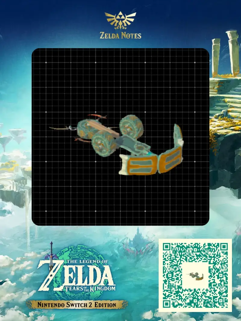 Mower rice collector - Zelda TOTK AutoBuild QR Code