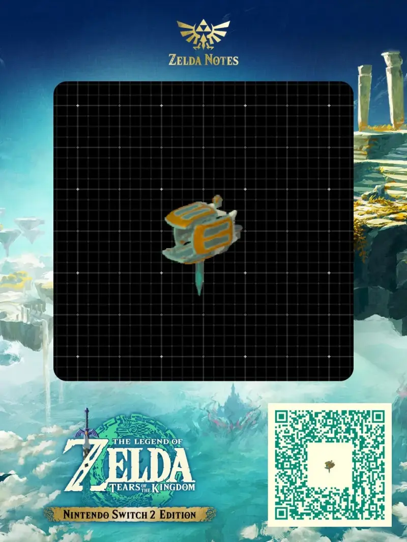 Zonai Oven - Zelda TOTK AutoBuild QR Code