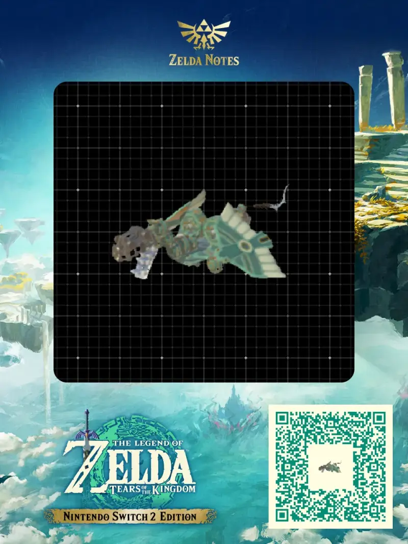 Jeff the Dragon - Zelda TOTK AutoBuild QR Code