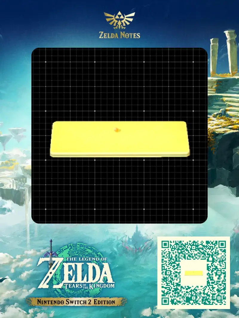 Floaty board (rubber board) - Zelda TOTK AutoBuild QR Code