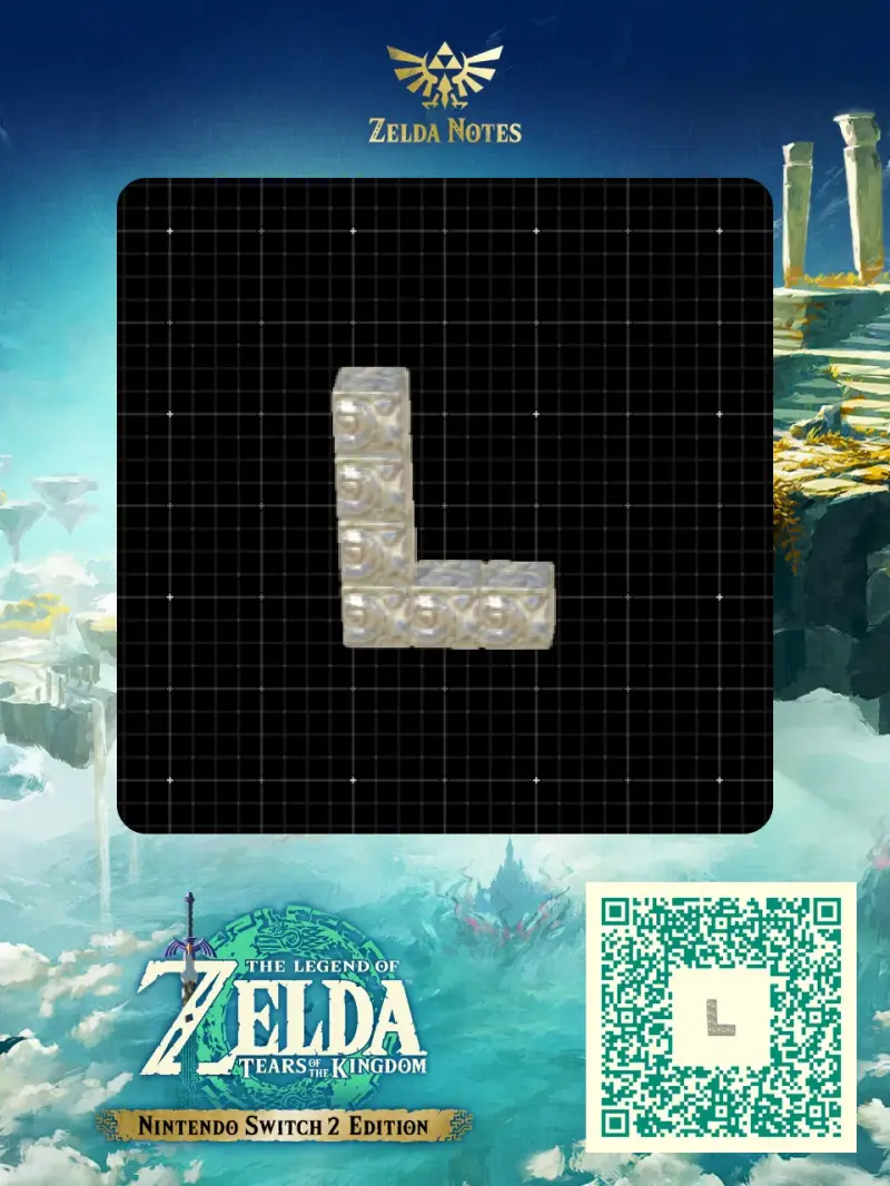 L korok puzzle - Zelda TOTK AutoBuild QR Code