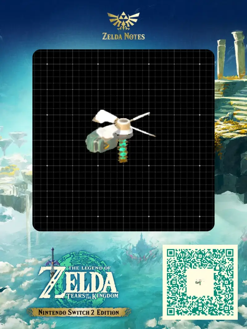 Small wheel motor - Zelda TOTK AutoBuild QR Code