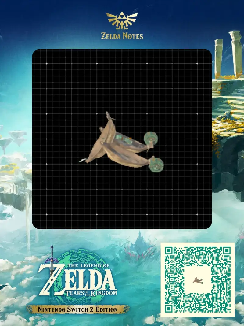 Boat Man - Zelda TOTK AutoBuild QR Code