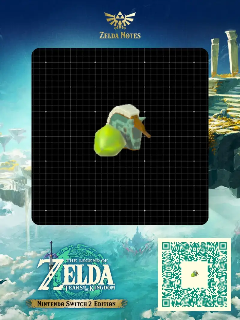 zhujzal's gravity pressed beam emitters (4x) - Zelda TOTK AutoBuild QR Code