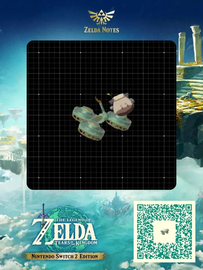Hoover Korok - Zelda TOTK AutoBuild QR Code
