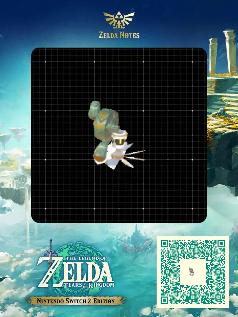 The Wind Wheeler - Zelda TOTK AutoBuild QR Code