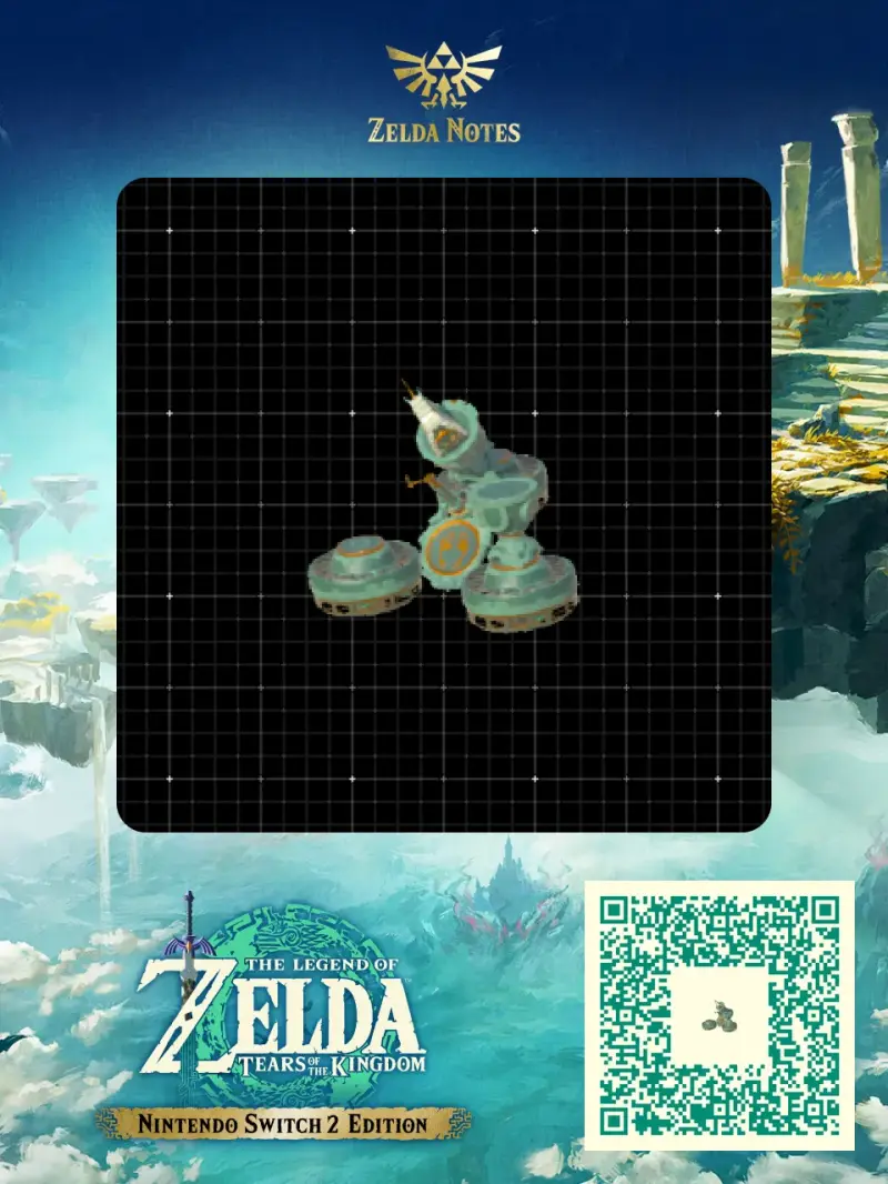 Hoover with Laser - Zelda TOTK AutoBuild QR Code