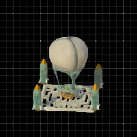 Air Balloon with rockets
