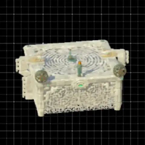Flying platform with rocket