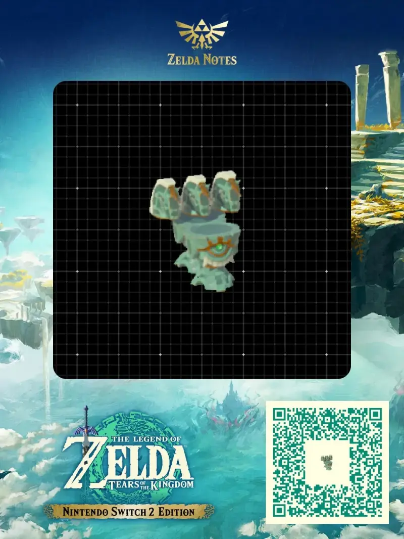 zhujzal's Standard pulse turret - Zelda TOTK AutoBuild QR Code