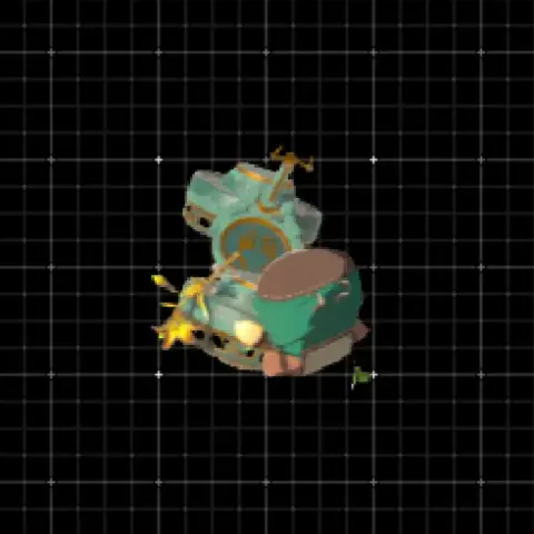 Korok bike (with flower)