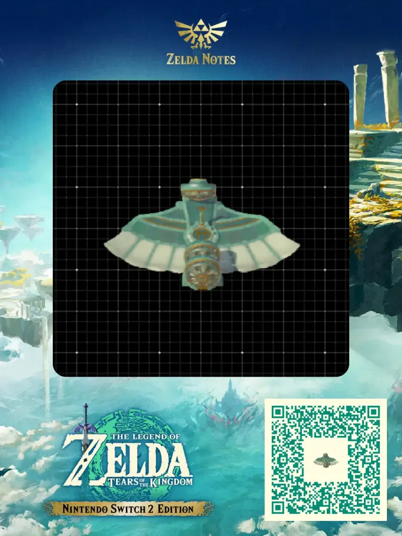 Infinity Wing - Zelda TOTK AutoBuild QR Code