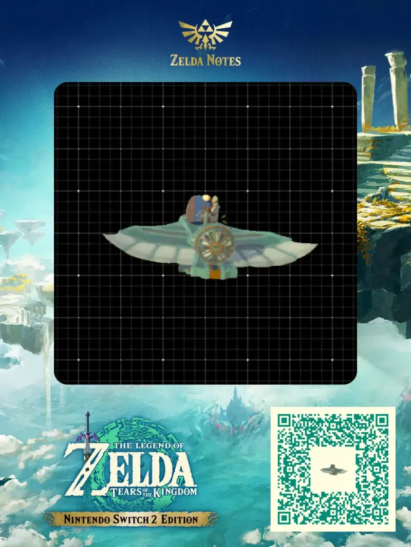 Korok Glider - Zelda TOTK AutoBuild QR Code