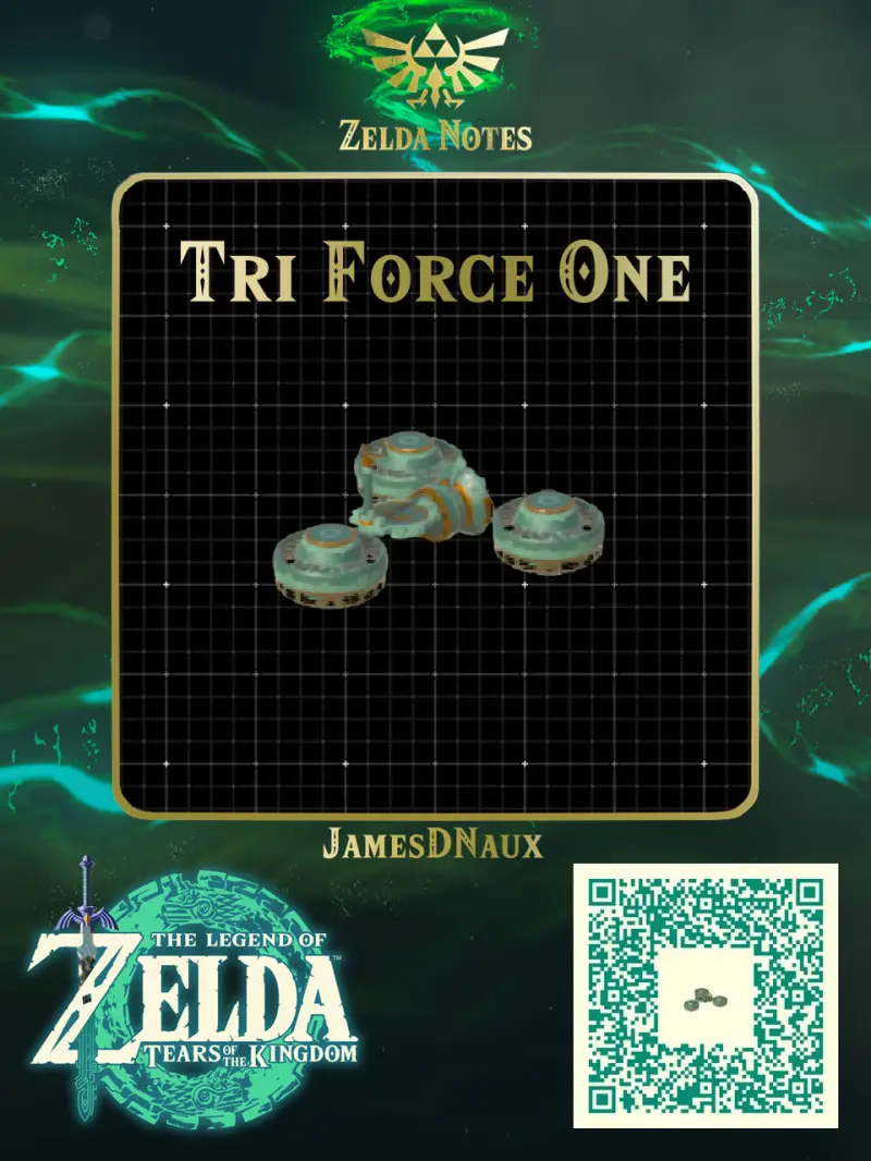 Tri Force One - Zelda TOTK AutoBuild QR Code