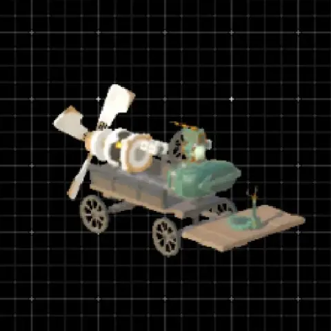 zhujzal's Wild Wagon w/ perpetual electric drive