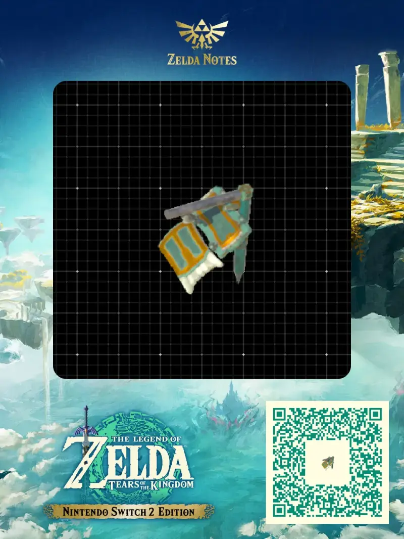 Barbecue (place next to water) - Zelda TOTK AutoBuild QR Code