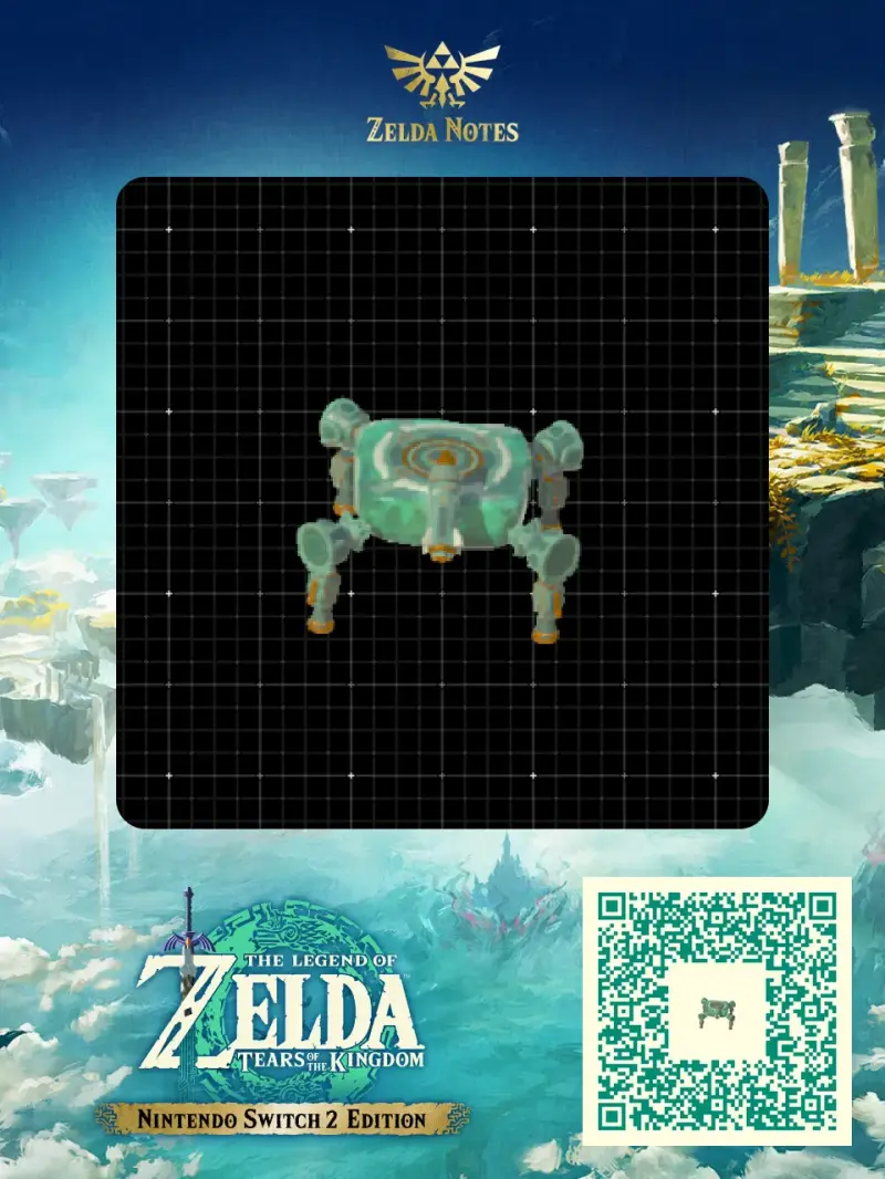 Pocket Carpet Bomber - Zelda TOTK AutoBuild QR Code