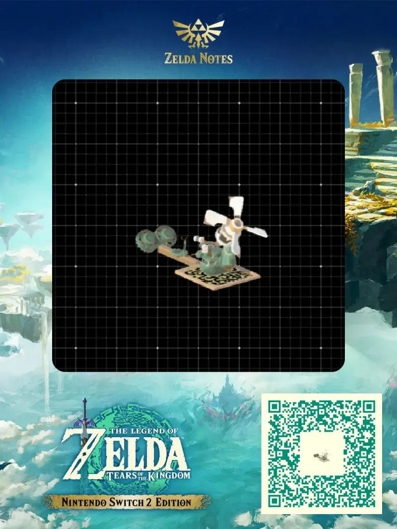 zhujzal's perpetual flight sky cruiser - Zelda TOTK AutoBuild QR Code