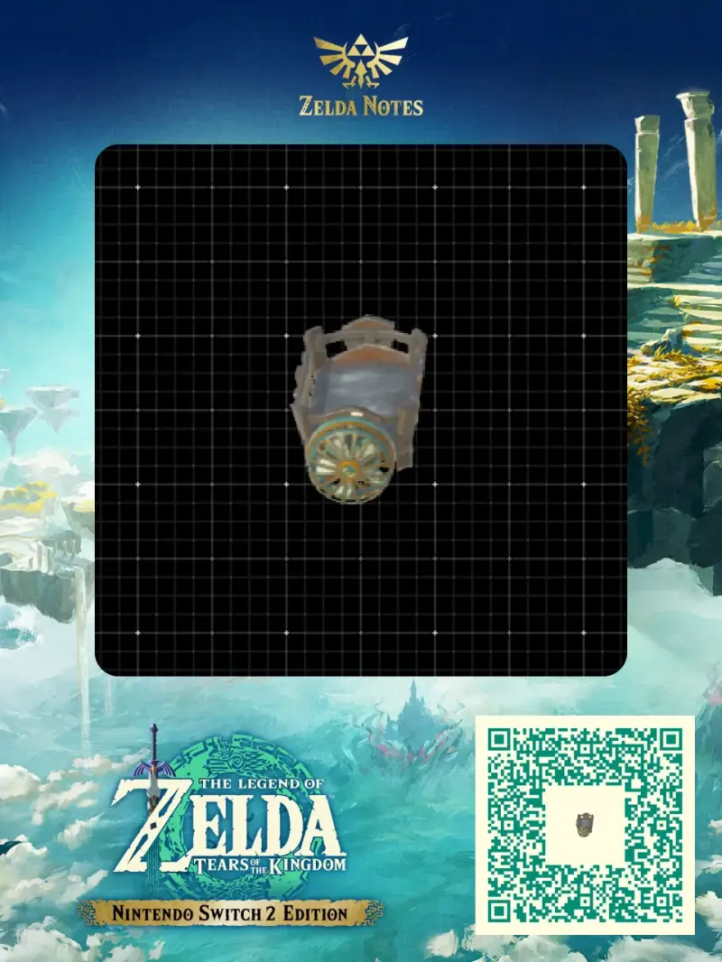 Simple mine cart - Zelda TOTK AutoBuild QR Code