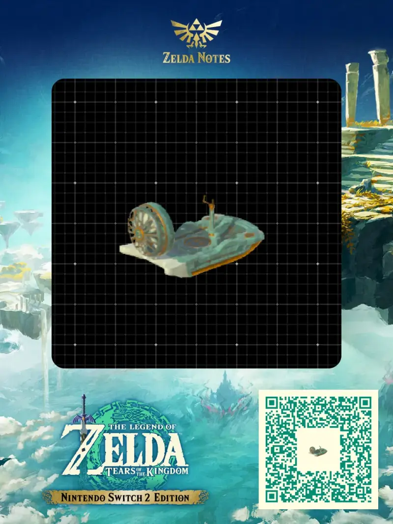Sand Sled - Zelda TOTK AutoBuild QR Code