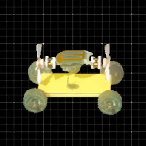 Amphibian vehicle with reversible electric switch