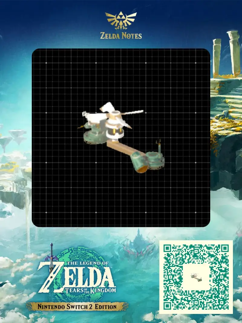 zhujzal's UMPF Micro perpetual flying machine - Zelda TOTK AutoBuild QR Code