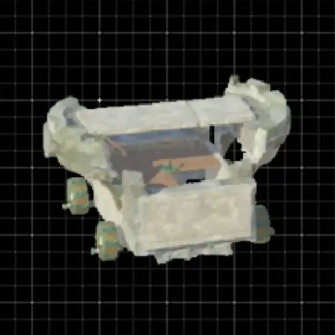 zhujzal's Crawling Castle mobile, driveable castle/fortress