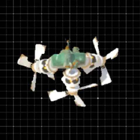 Slow moving flying platform