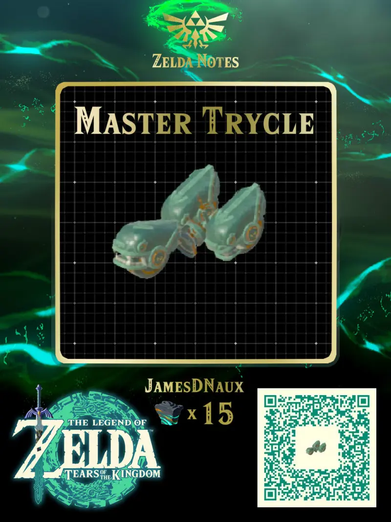 Master Trycle - Zelda TOTK AutoBuild QR Code