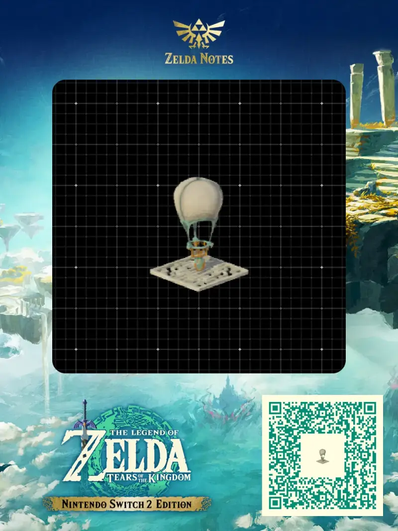 Simple Lift Platform - Zelda TOTK AutoBuild QR Code