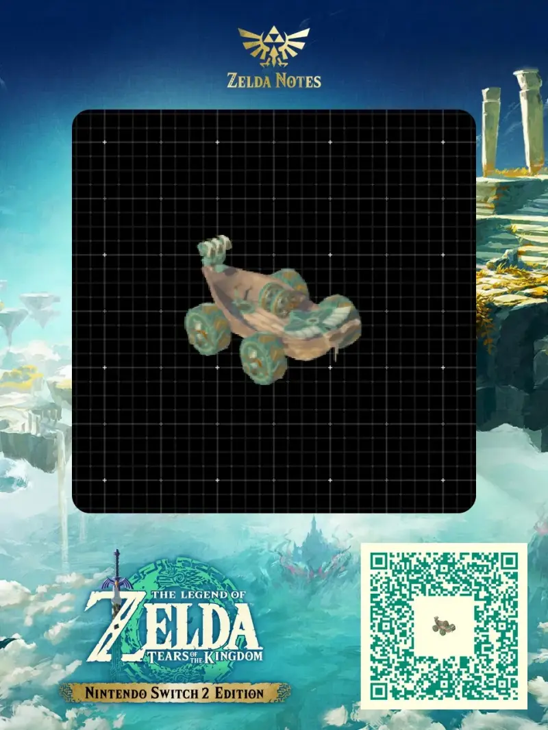 AquaRover - Master of Land and Sea - Zelda TOTK AutoBuild QR Code