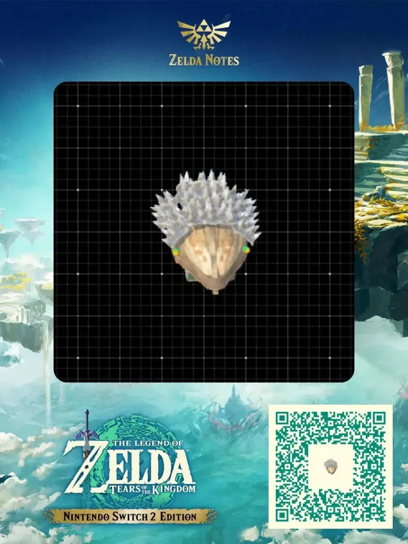 Hedgehog - Zelda TOTK AutoBuild QR Code