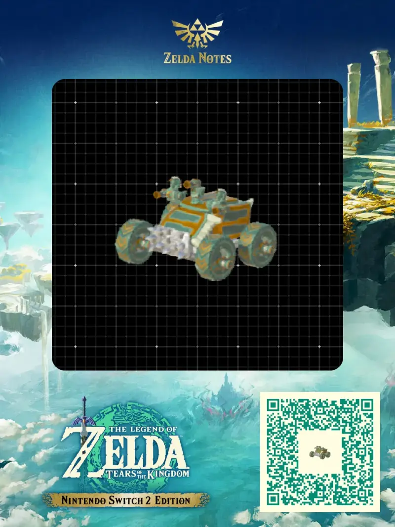 Hyrule Battle Buggy - Zelda TOTK AutoBuild QR Code