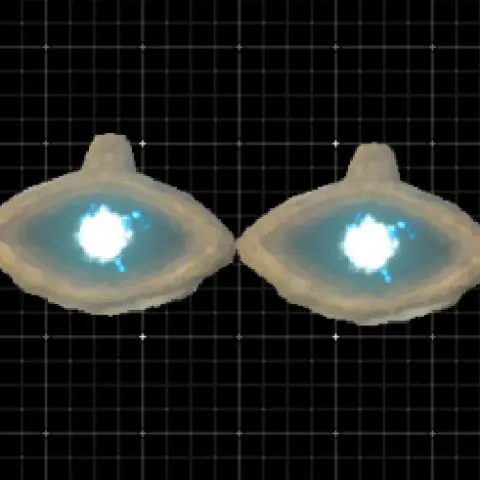 Bargainer Statue eyes