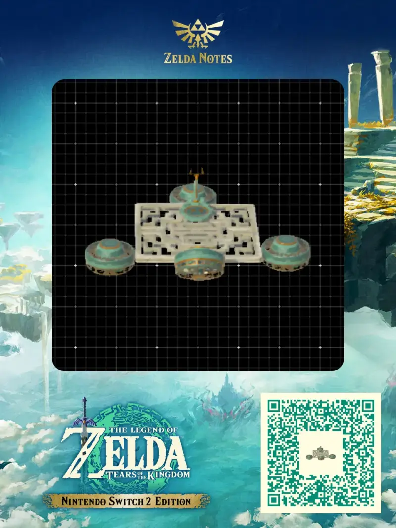 Flying Transportation  - Zelda TOTK AutoBuild QR Code