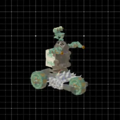 Zonai Land Fighter Vehicle with pulse lasers and pulse cannons by ZonaiMasterBuilder