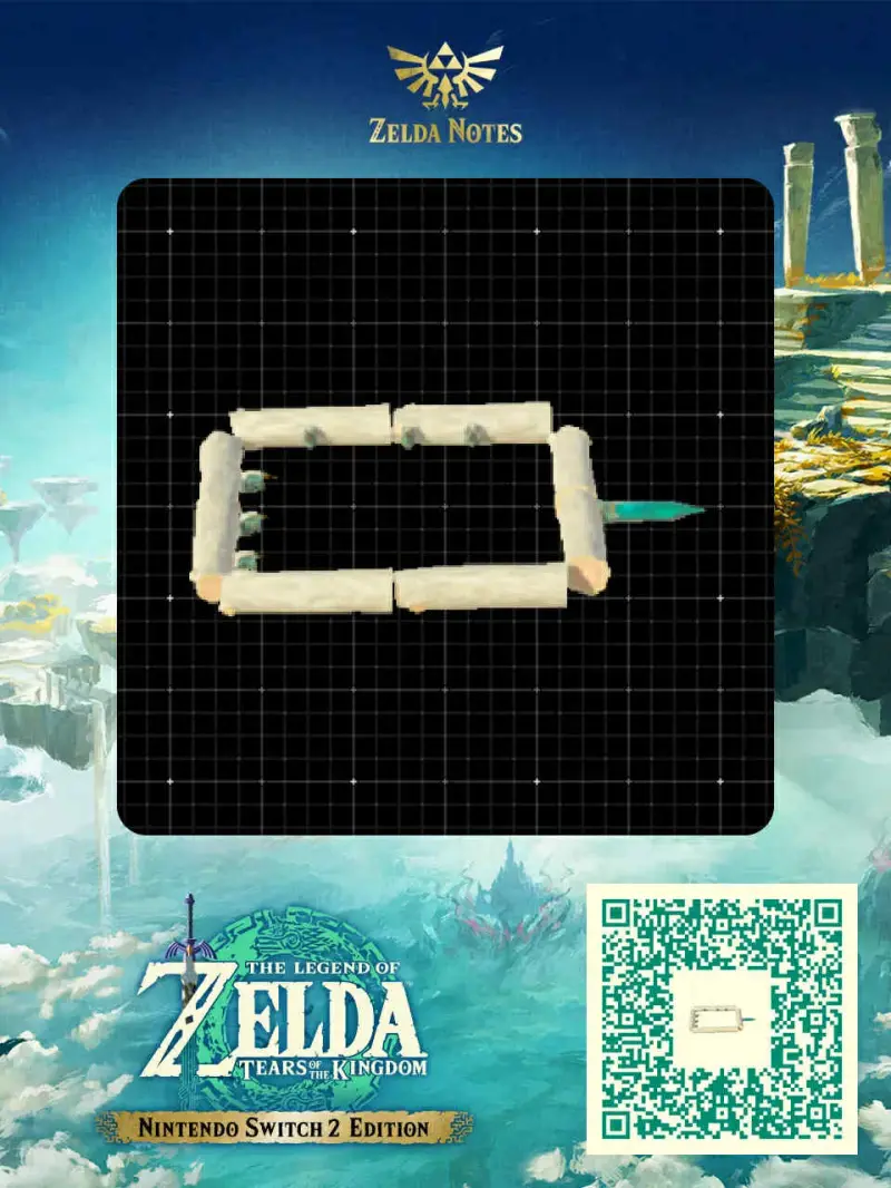 Keese Cave Farmer - Zelda TOTK AutoBuild QR Code