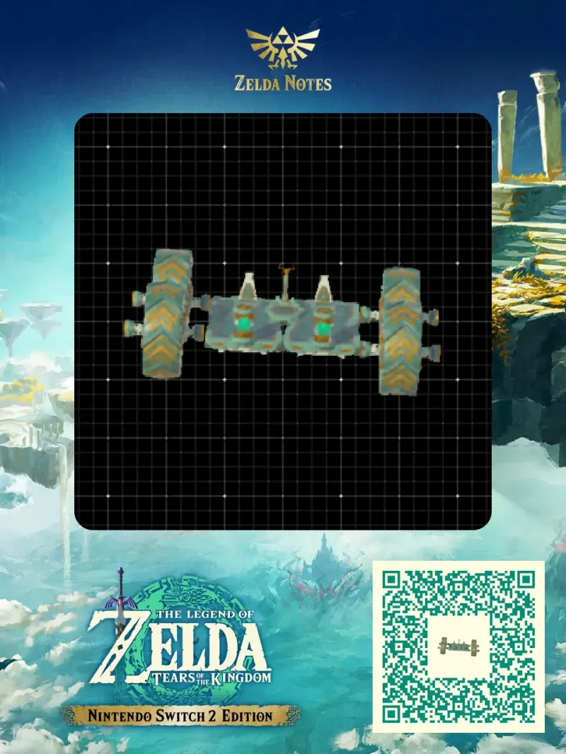 Laser ground vehicle - Zelda TOTK AutoBuild QR Code