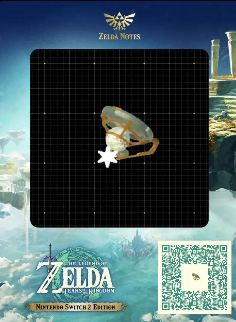 Big / starview island mirror  - Zelda TOTK AutoBuild QR Code