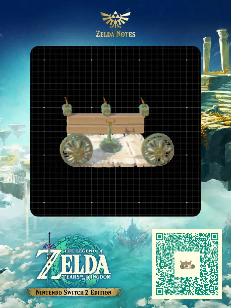Shocking boat - Zelda TOTK AutoBuild QR Code