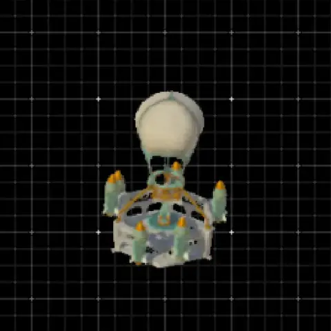 Air balloon with headstart